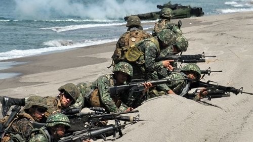 Mỹ-Philippines tiến hành diễn tập đổ bộ liên hợp (ảnh tư liệu).